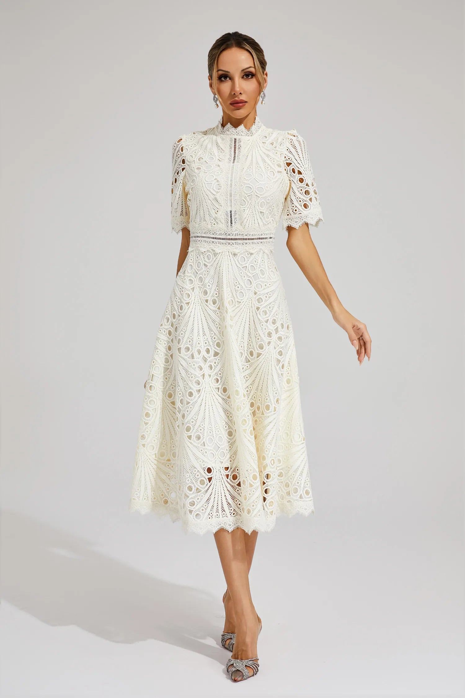 Women's A-Line Midi Dress