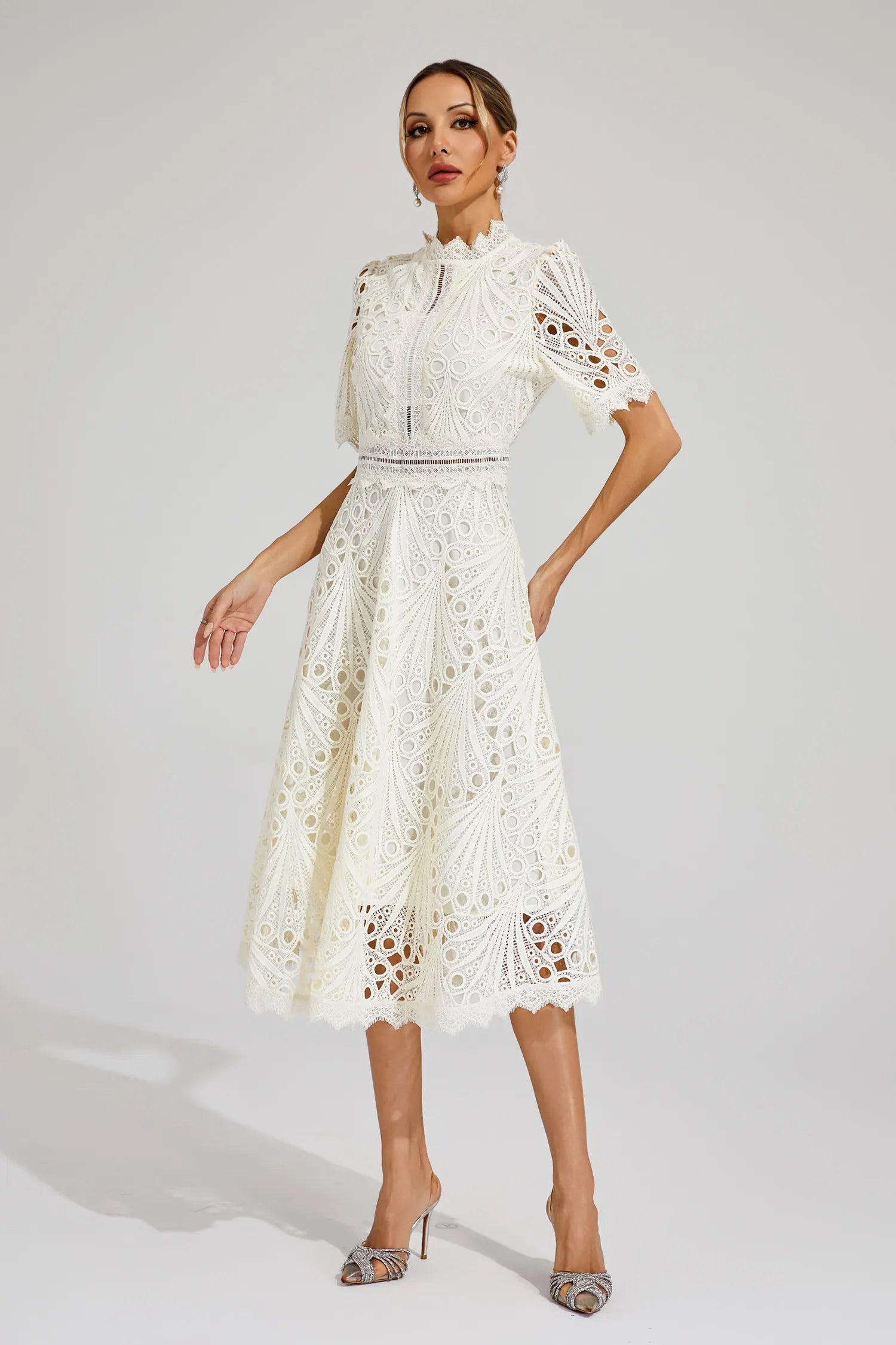 Women's A-Line Midi Dress