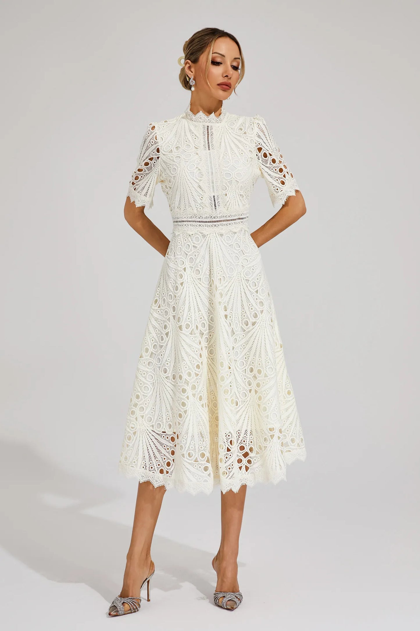 Women's A-Line Midi Dress