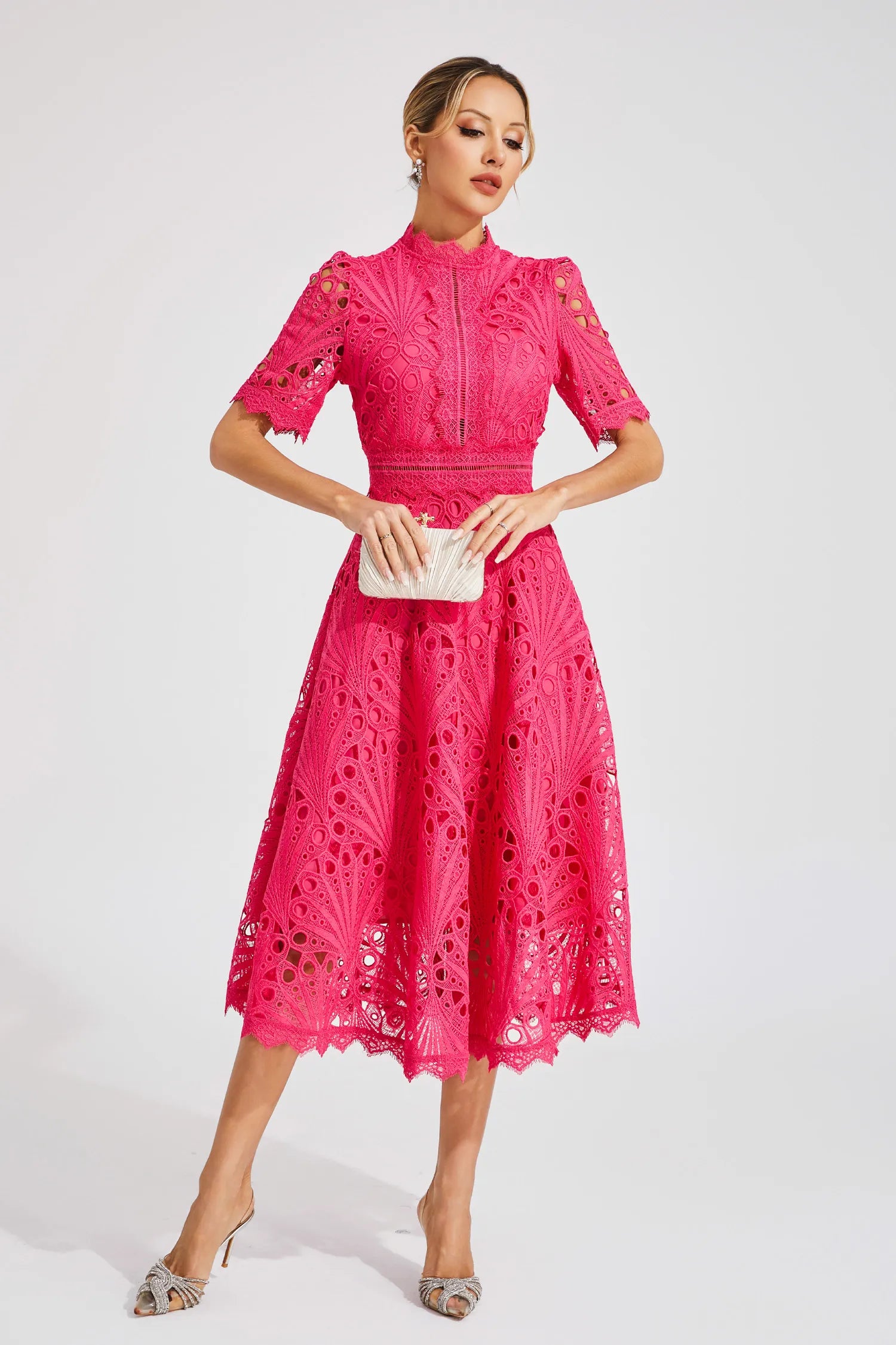 Women's A-Line Midi Dress