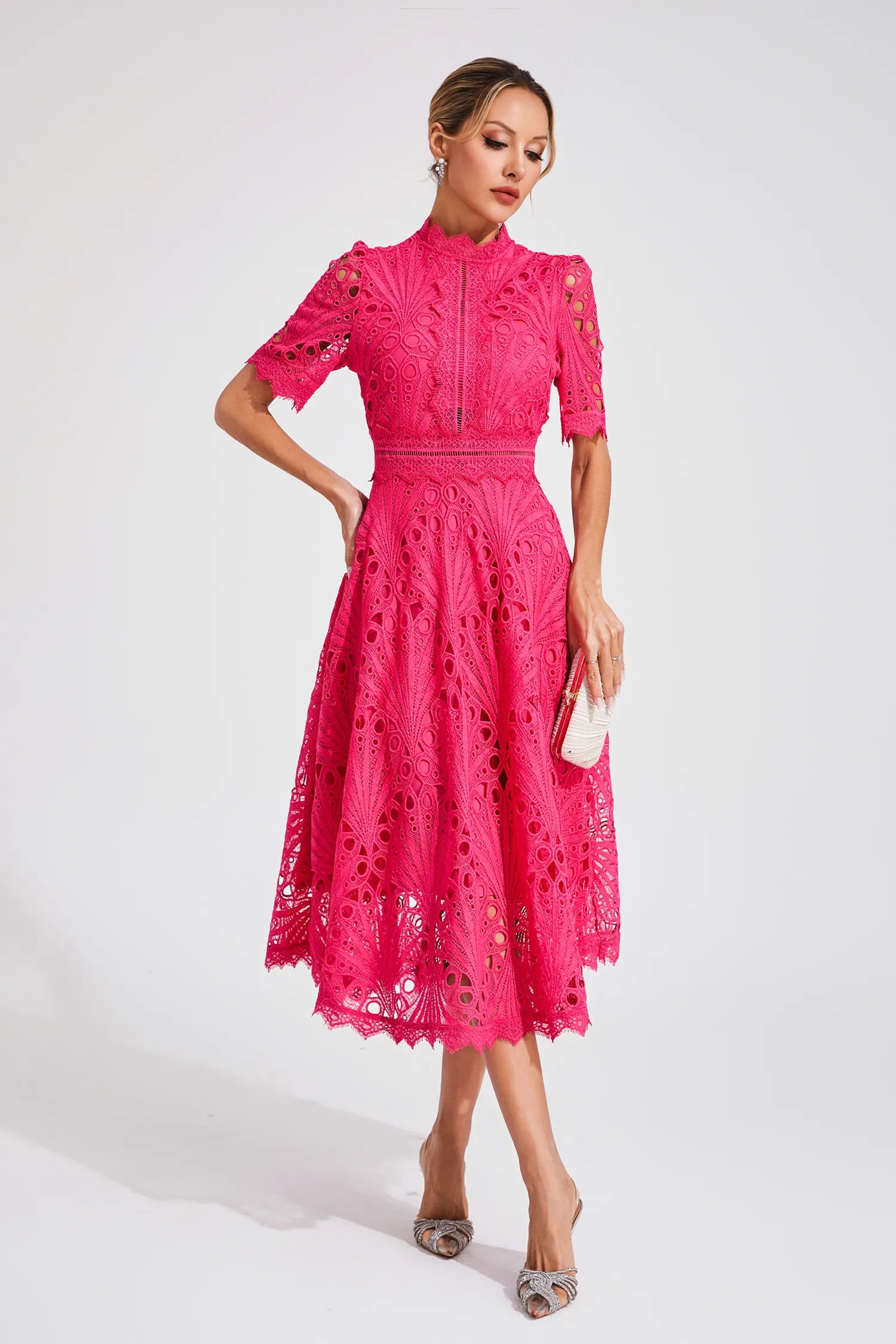 Women's A-Line Midi Dress
