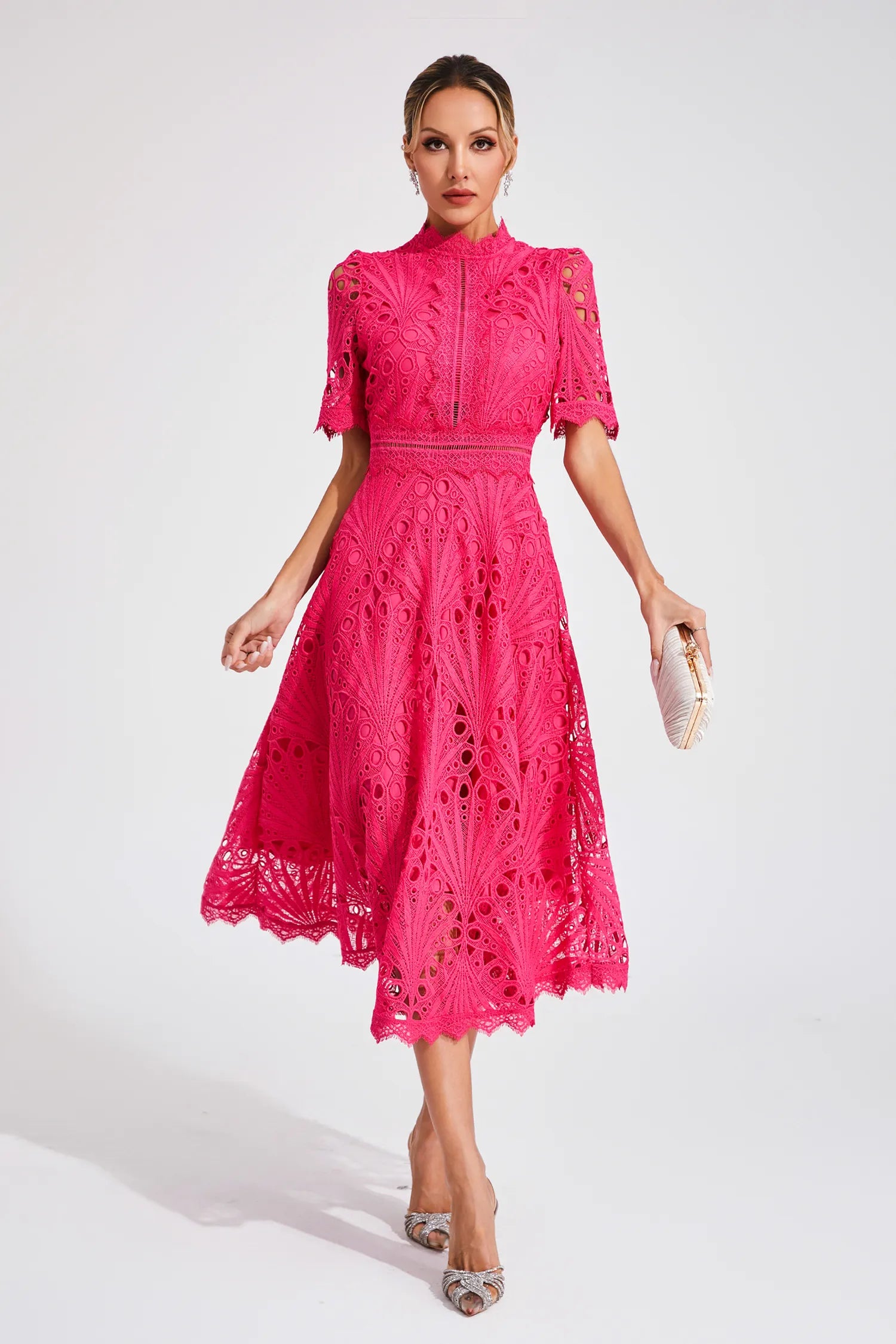 Women's A-Line Midi Dress
