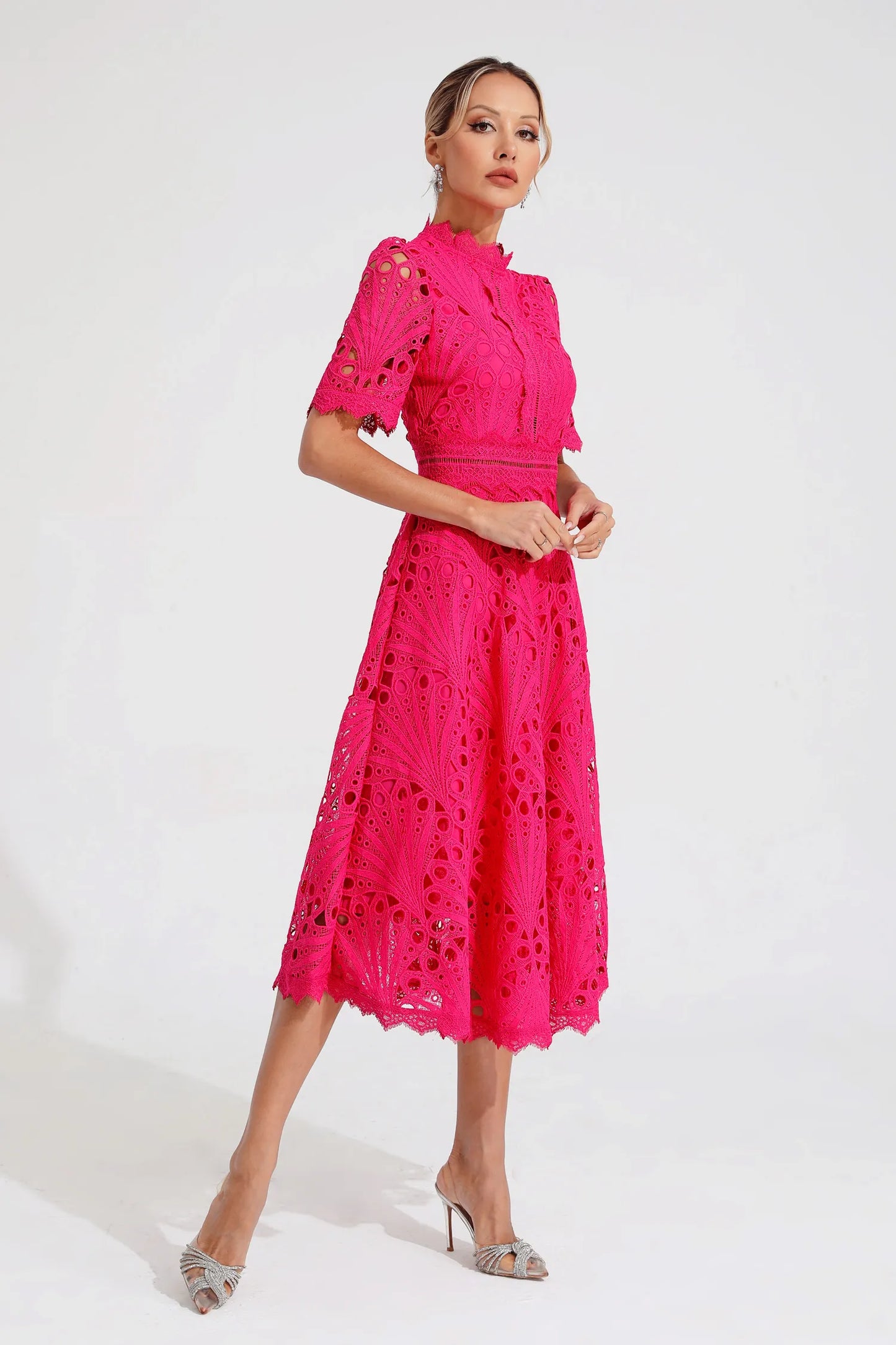 Women's A-Line Midi Dress