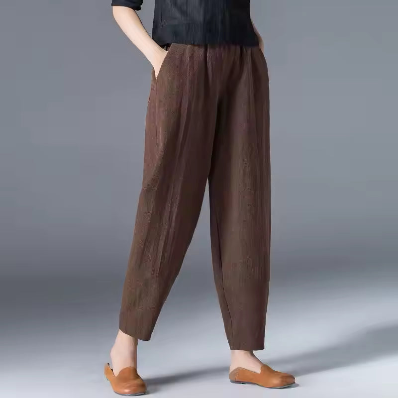 Women's Wide Leg Pants – Coffee