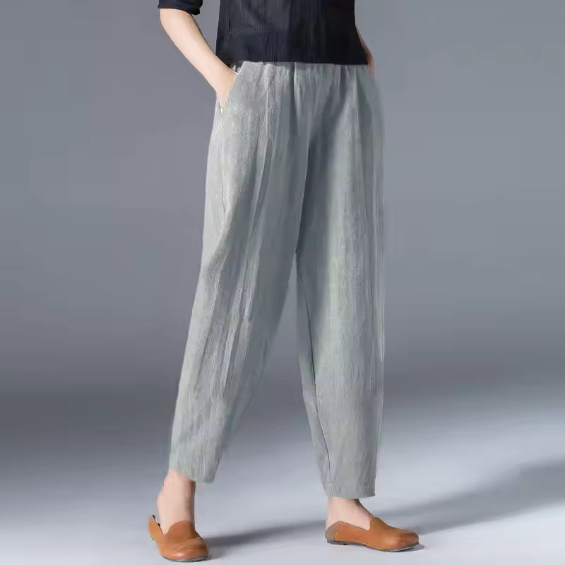 Women's Wide Leg Pants – Grey