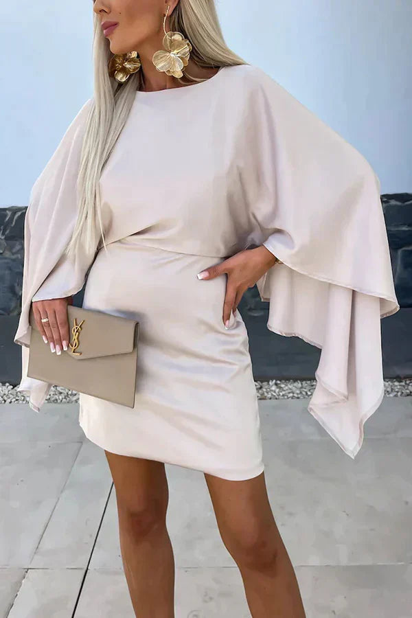 Women's Mini Dress – Beige