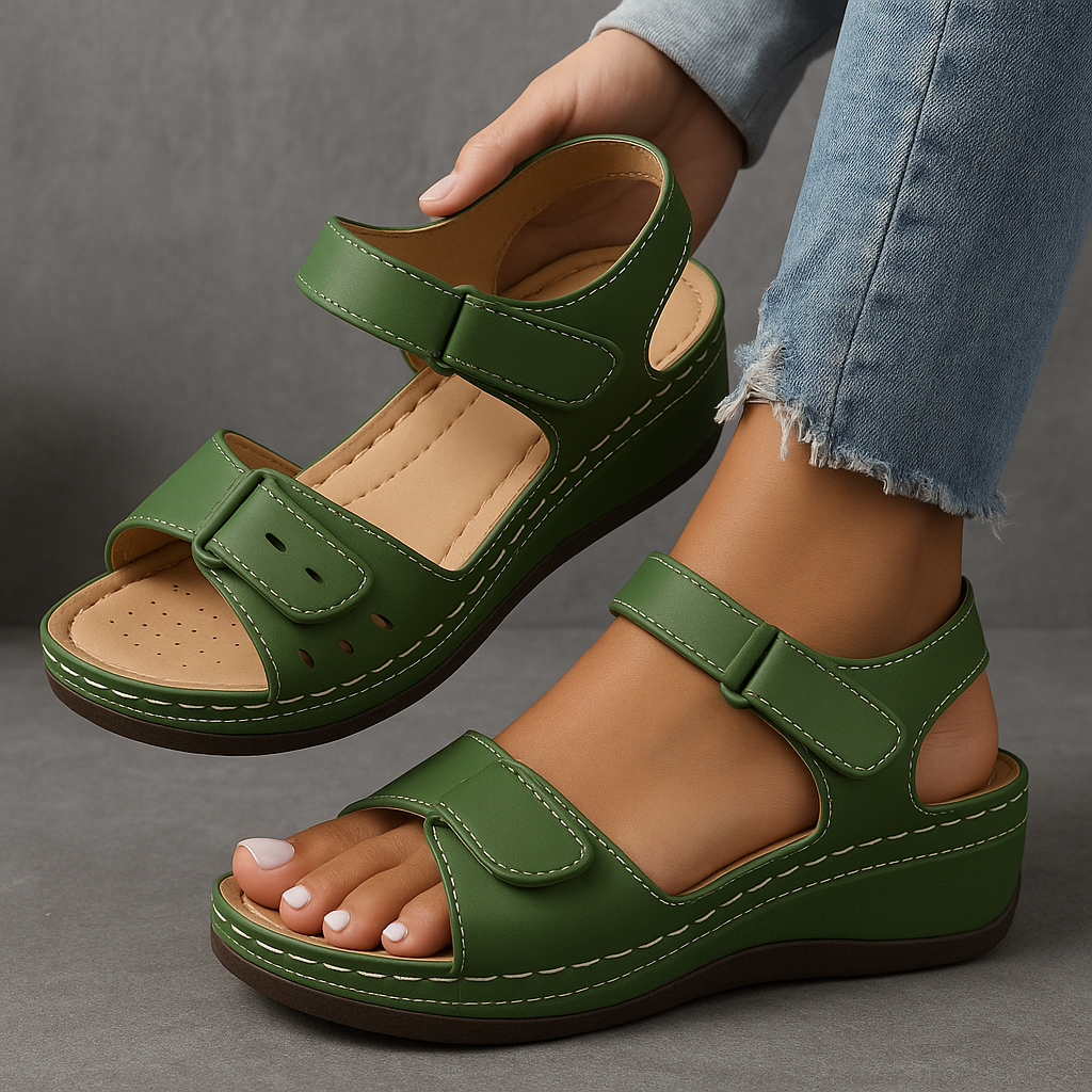 Women's Orthopedic Sandals – Green