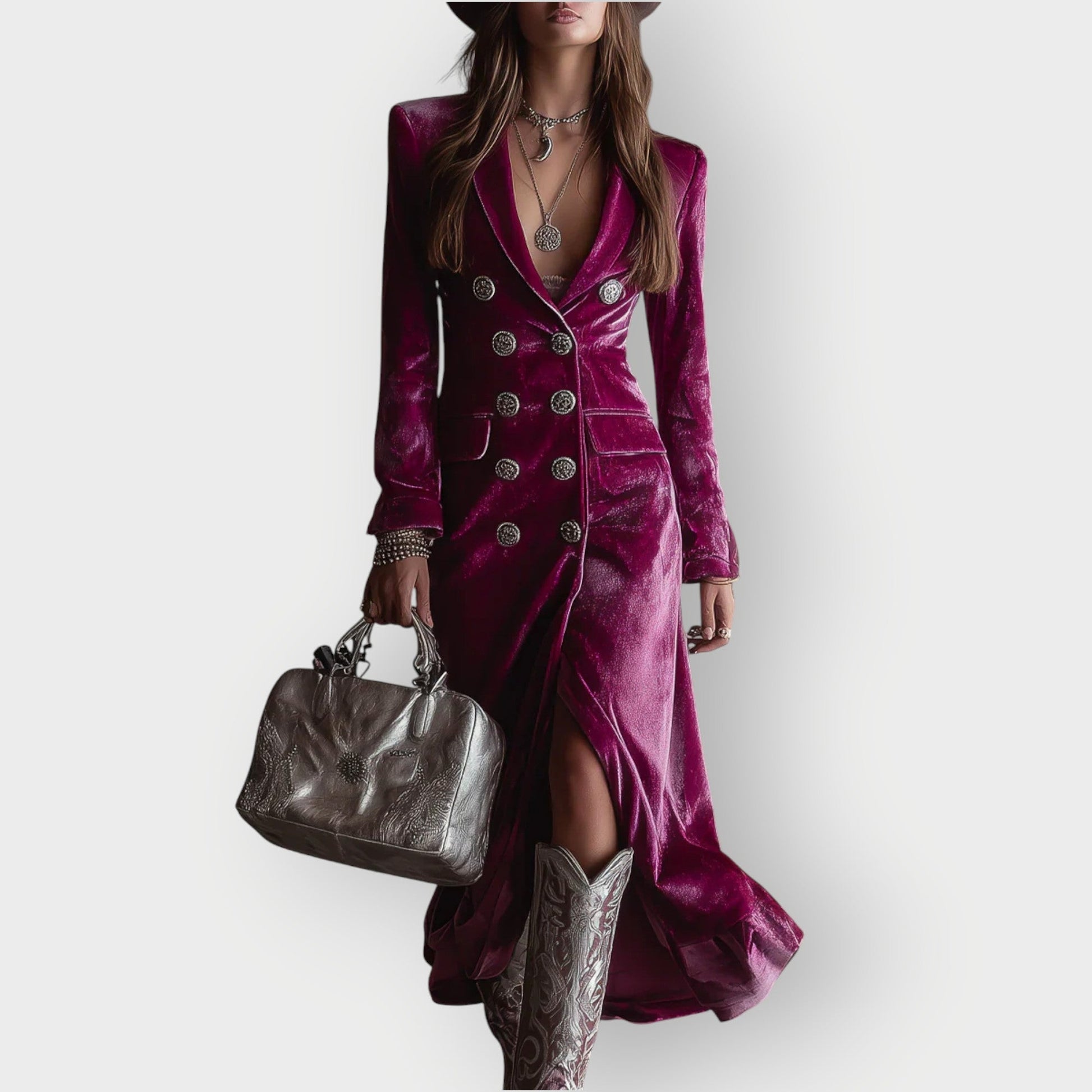 Women's Maxi Dress – Lilac