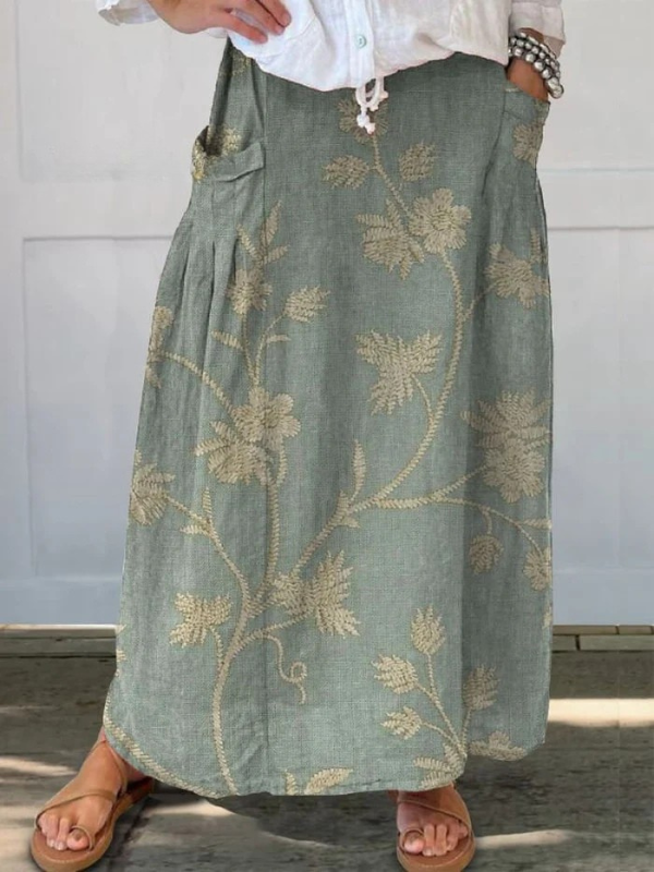Women's Maxi Skirt – Green