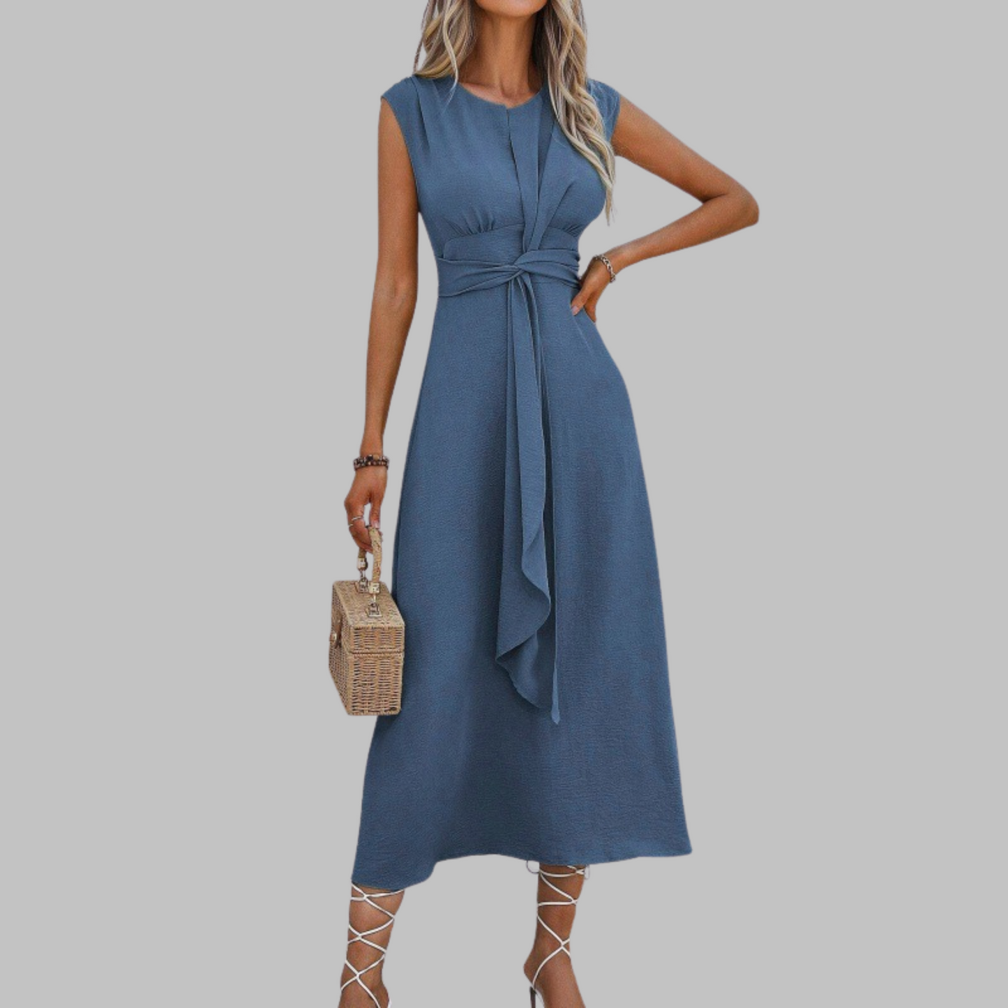 Women's Maxi Dress – Blue