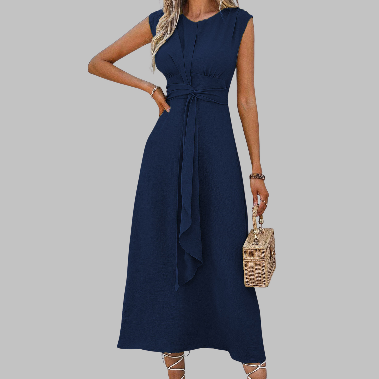 Women's Maxi Dress – Dark Blue