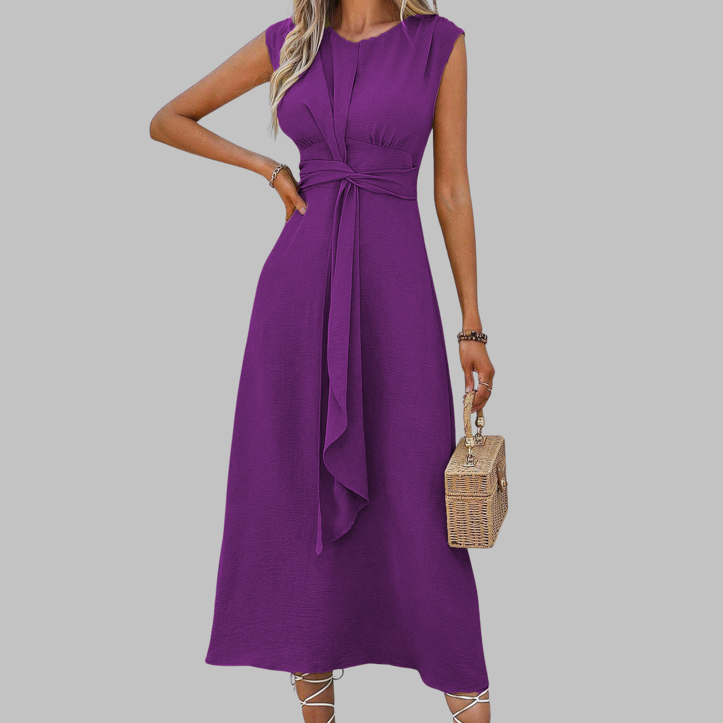Women's Maxi Dress – Purple
