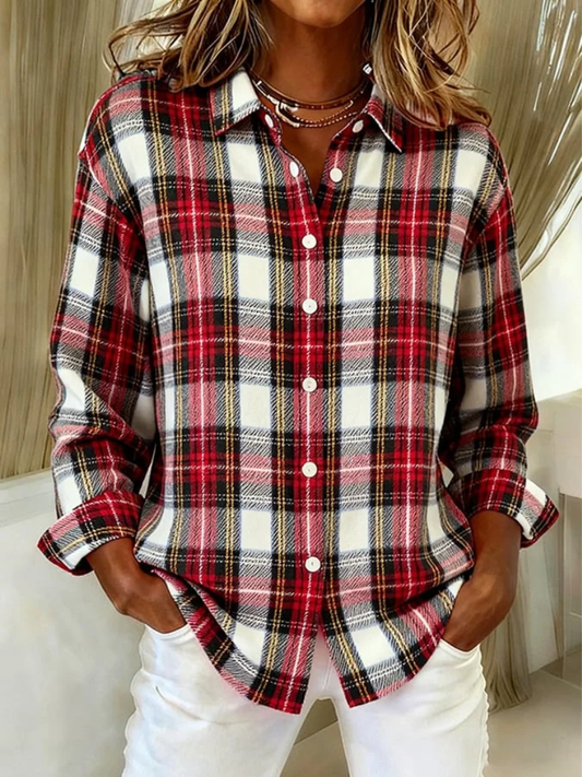Women's Long Sleeve Shirt – Multicolour