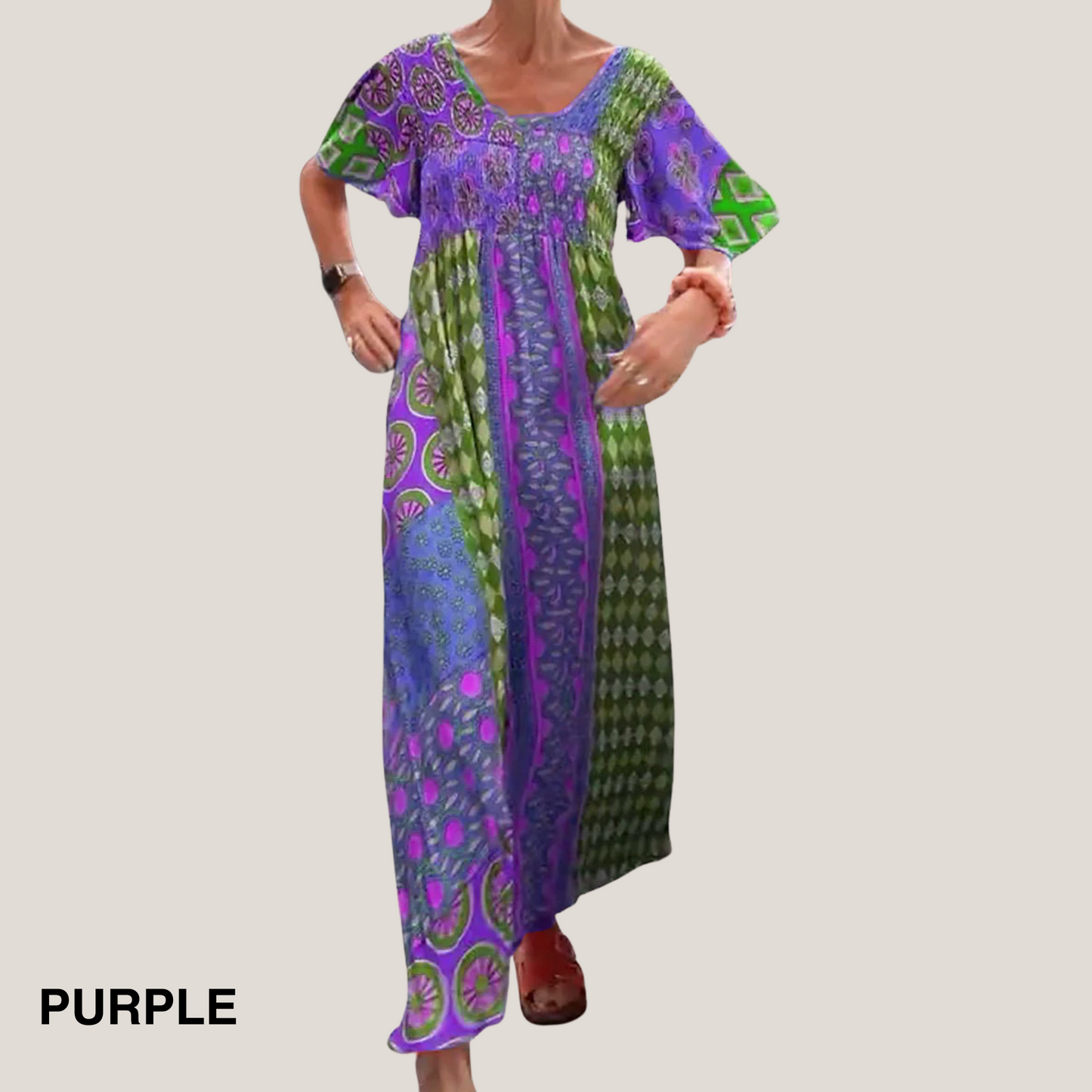 Women's Maxi Dress – Purple