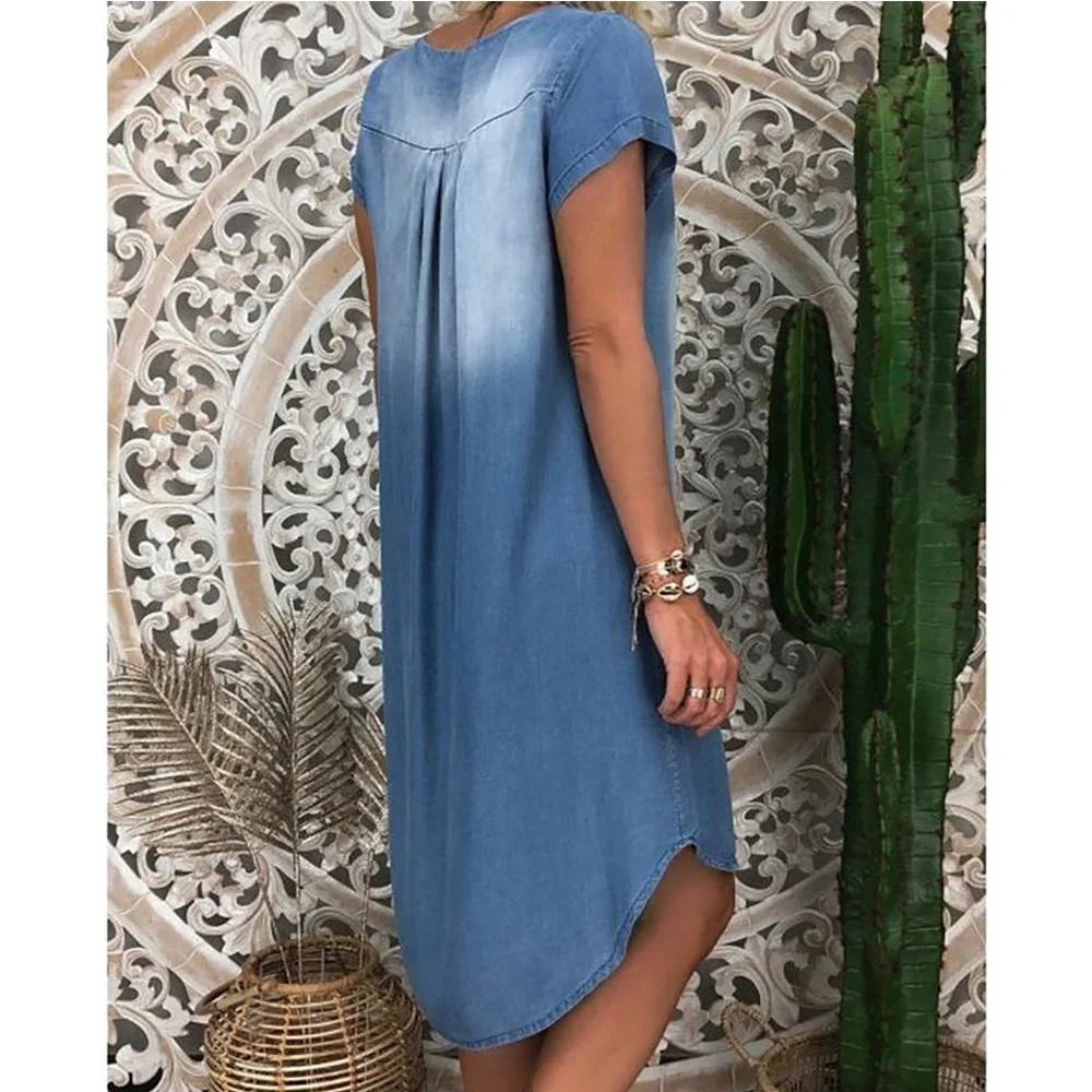 Women's V Neck Mini Dress
