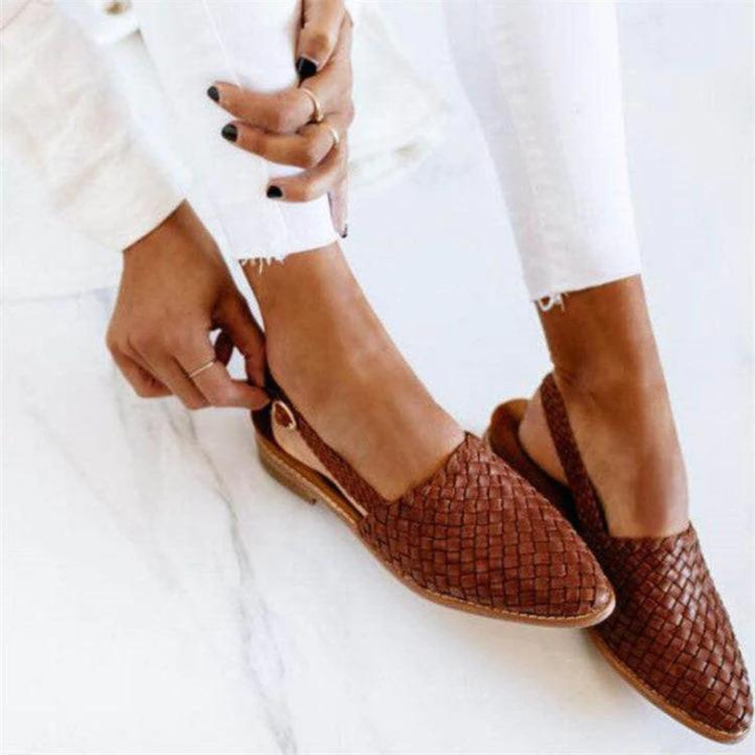 Women's Ballet Flats – Dark Brown