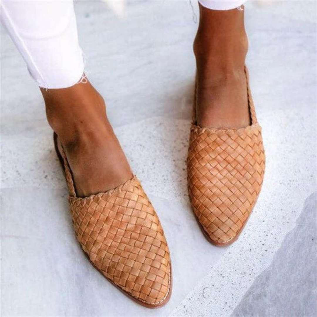 Women's Ballet Flats – Light Brown