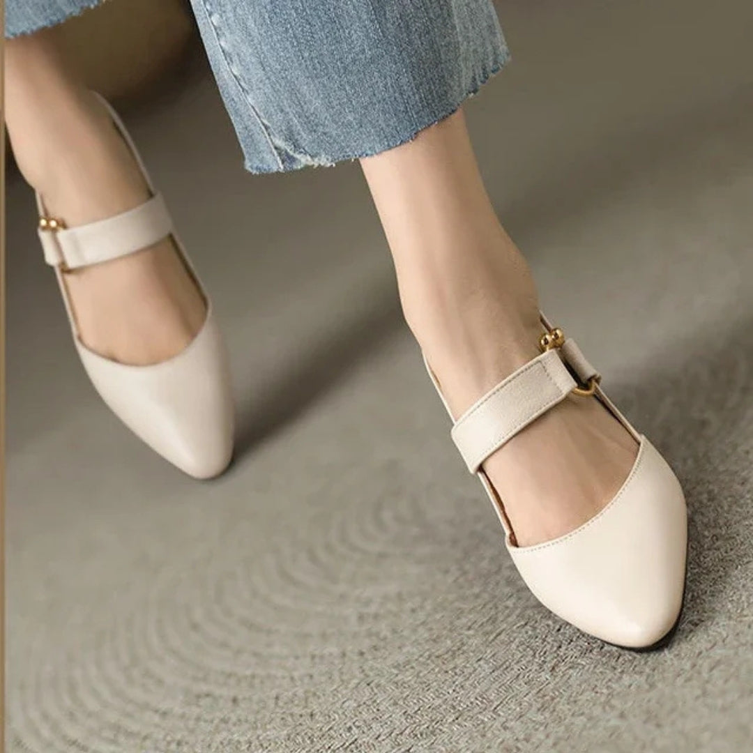 Women's Block Heel Mary Janes