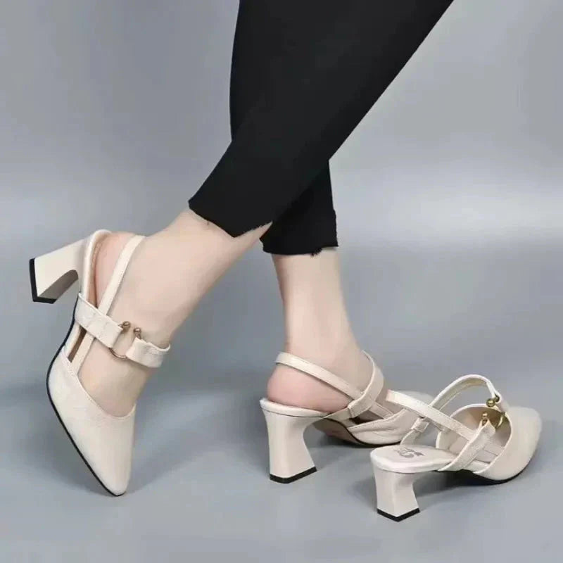 Women's Block Heel Mary Janes