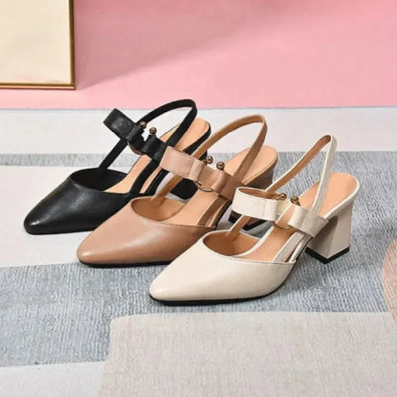 Women's Block Heel Mary Janes