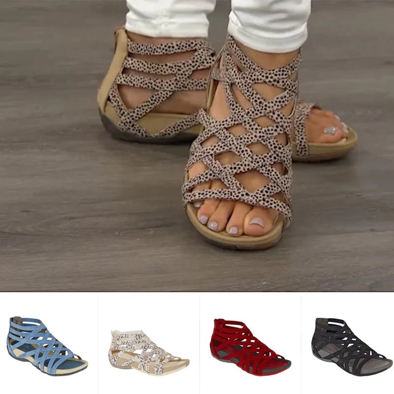 Women's Strappy Flat Sandals