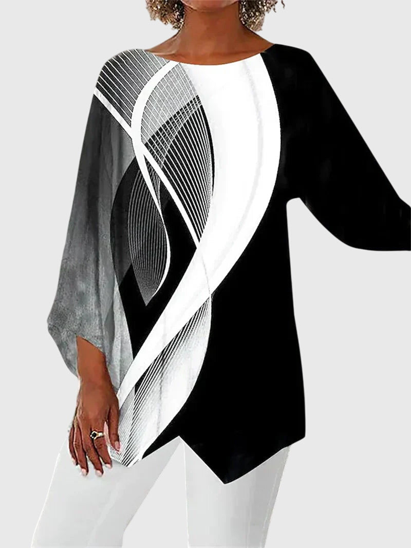 Women's Long Sleeve Blouse – Style 4