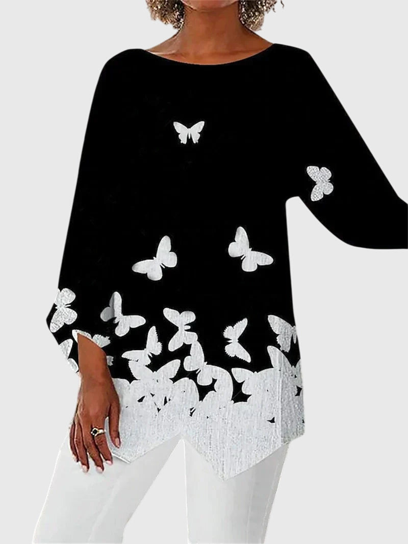 Women's Long Sleeve Blouse – Style 5