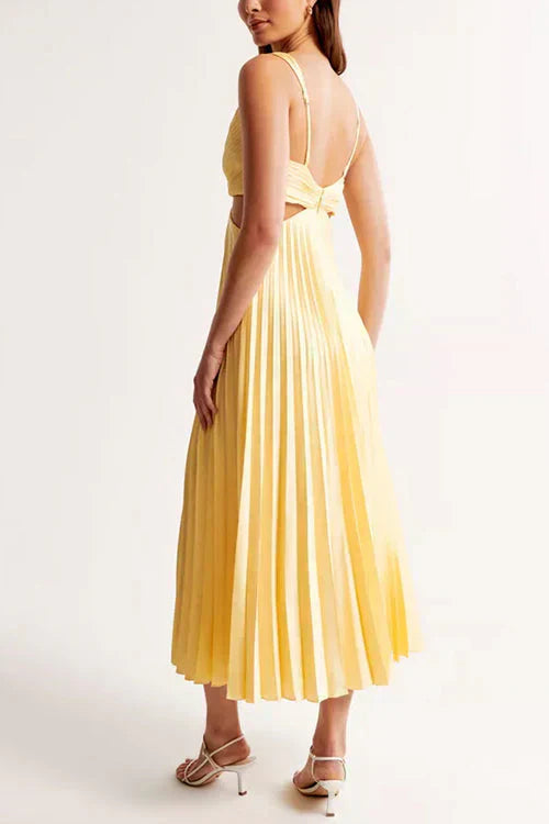Women's V Neck Maxi Dress
