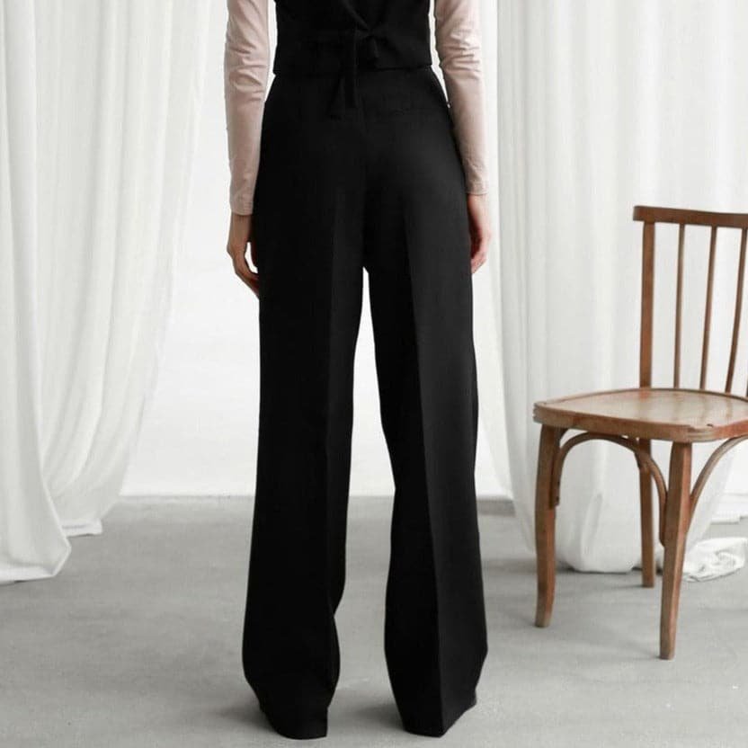 Women's Wide Leg Pleated Pants