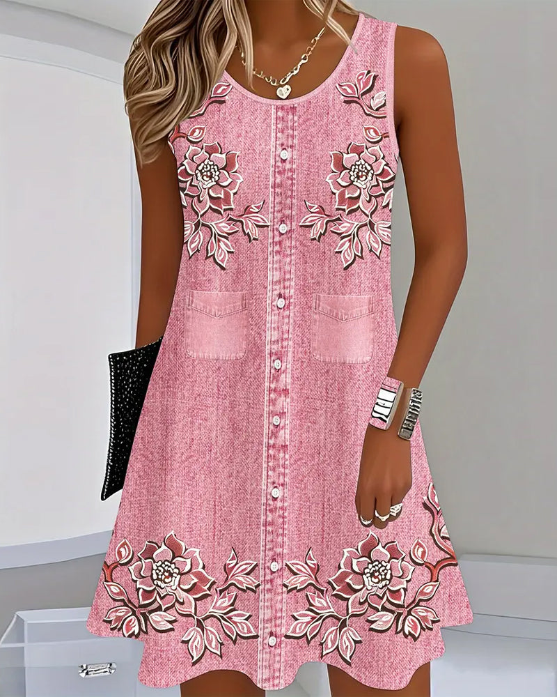 Women's Mini Dress – Pink