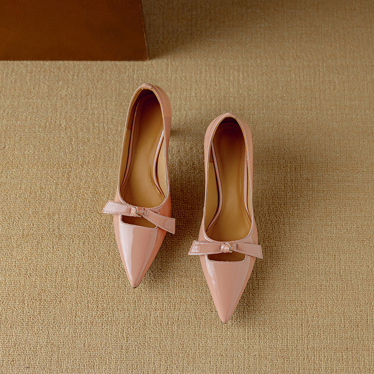 Women's Kitten Heel Pointed Toe Heels