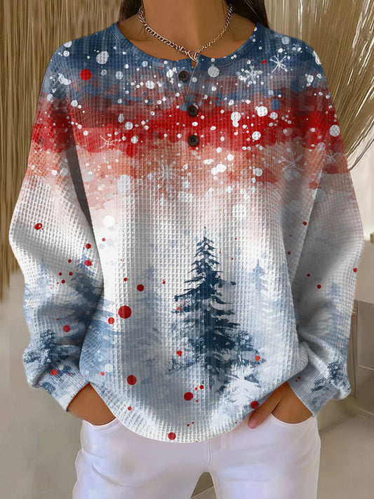 Women's Long Sleeve Sweater – Multicolour