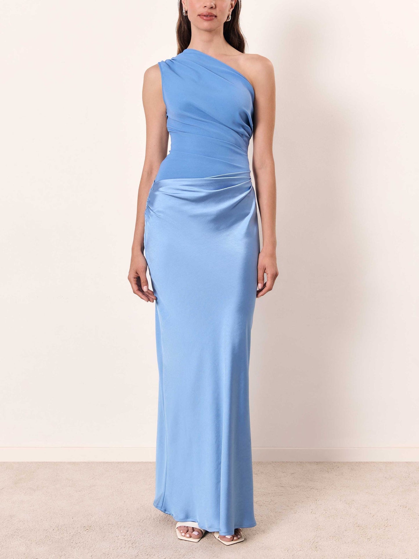 Women's One Shoulder Maxi Dress
