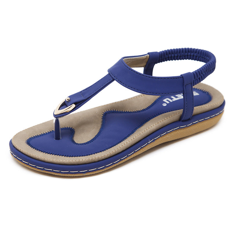 Women's Flat Sandals – Blue