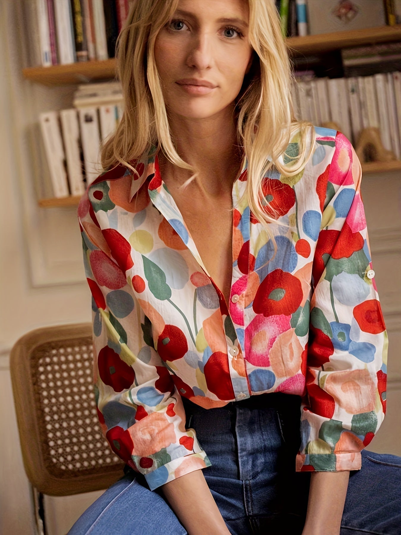 Women's Long Sleeve Blouse