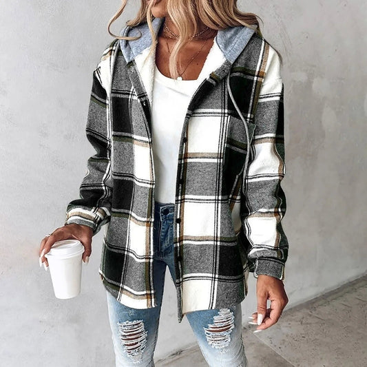 Women's Long Sleeve Cardigan – Black
