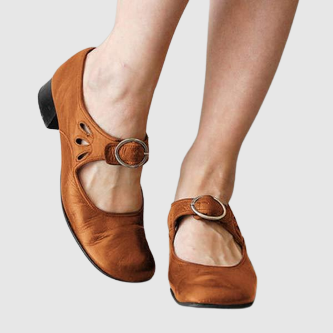 Women's Mary Janes – Brown