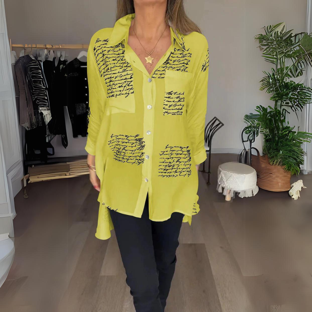 Women's Blouse – Yellow