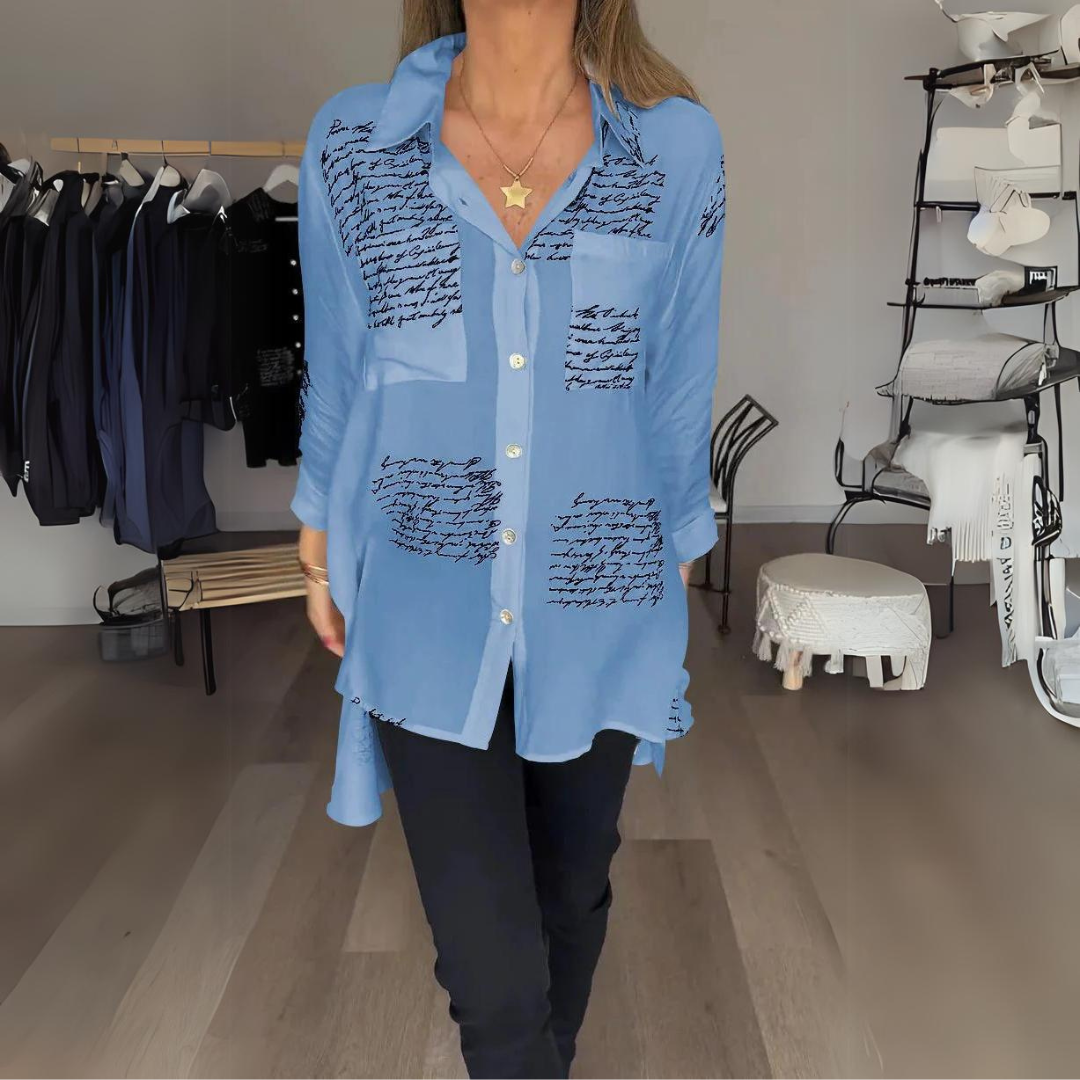 Women's Blouse – Blue