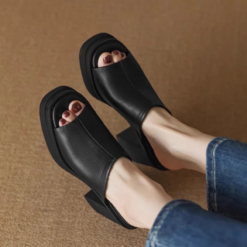 Women's Platform Heeled Sandals