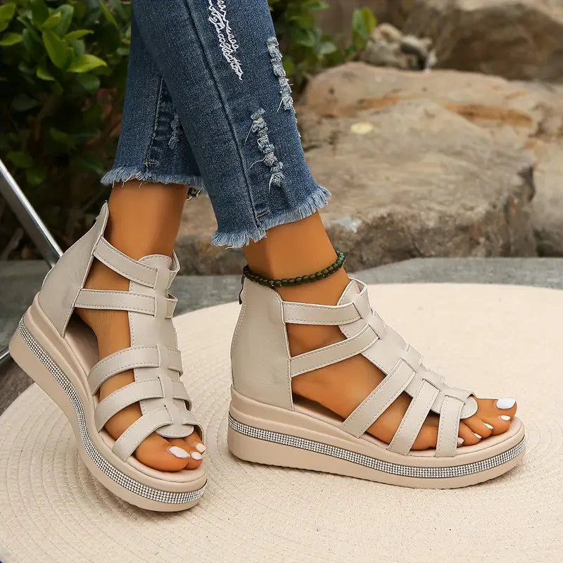 Women's Platform Strappy Sandals
