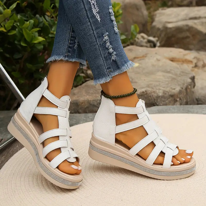 Women's Platform Strappy Sandals