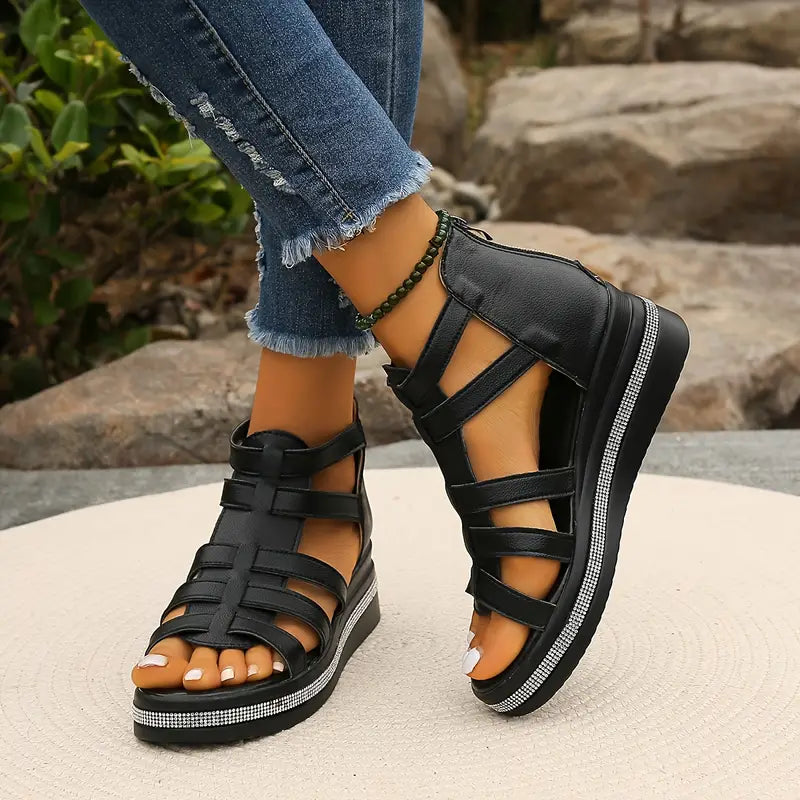 Women's Platform Strappy Sandals