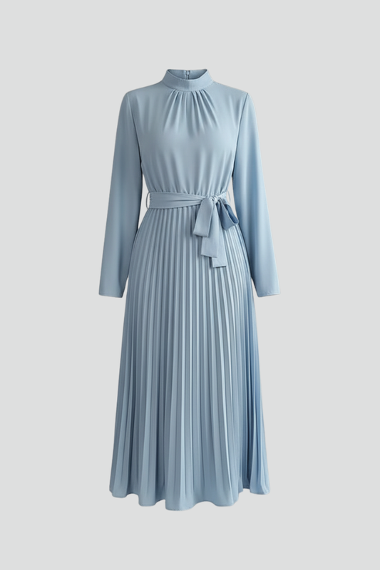 Women's Pleated Midi Dress