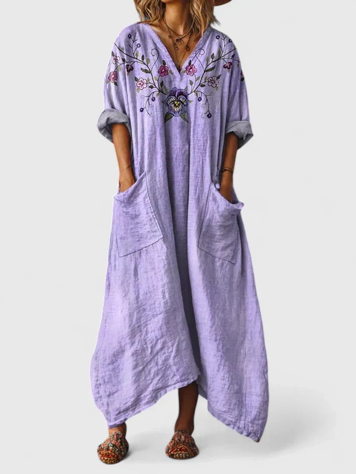 Women's Maxi Dress – Purple