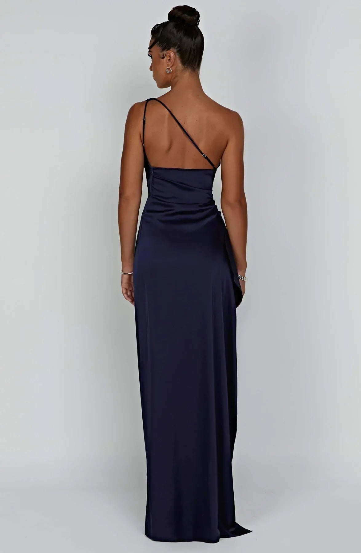 Women's One Shoulder Evening Maxi Dress