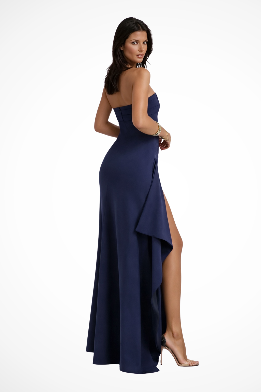 Women's Strapless Maxi Dress