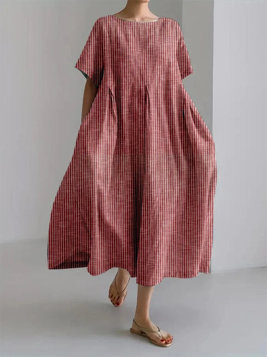 Women's Midi Dress – Red