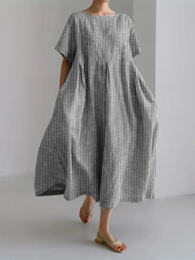 Women's Midi Dress – Grey