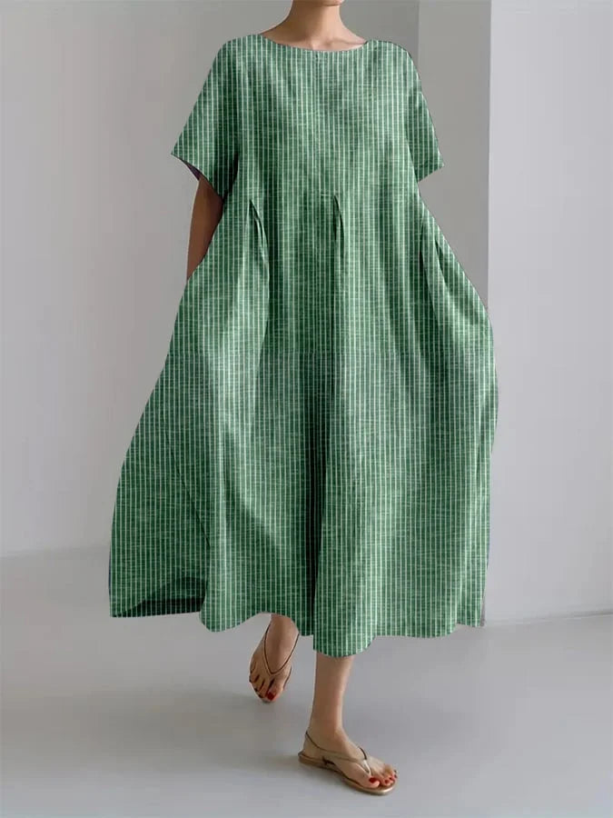 Women's Midi Dress – Green